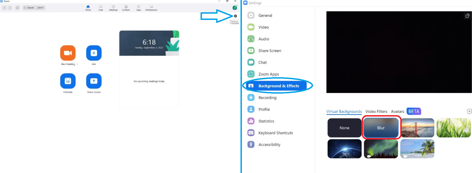 How To Blur Background In Zoom KBTricks